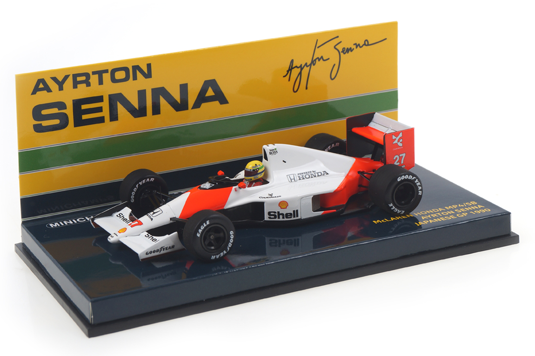 McLaren Honda MP4/5B GP Japan 1990 Ayrton Senna Minichamps 1:43 547904527