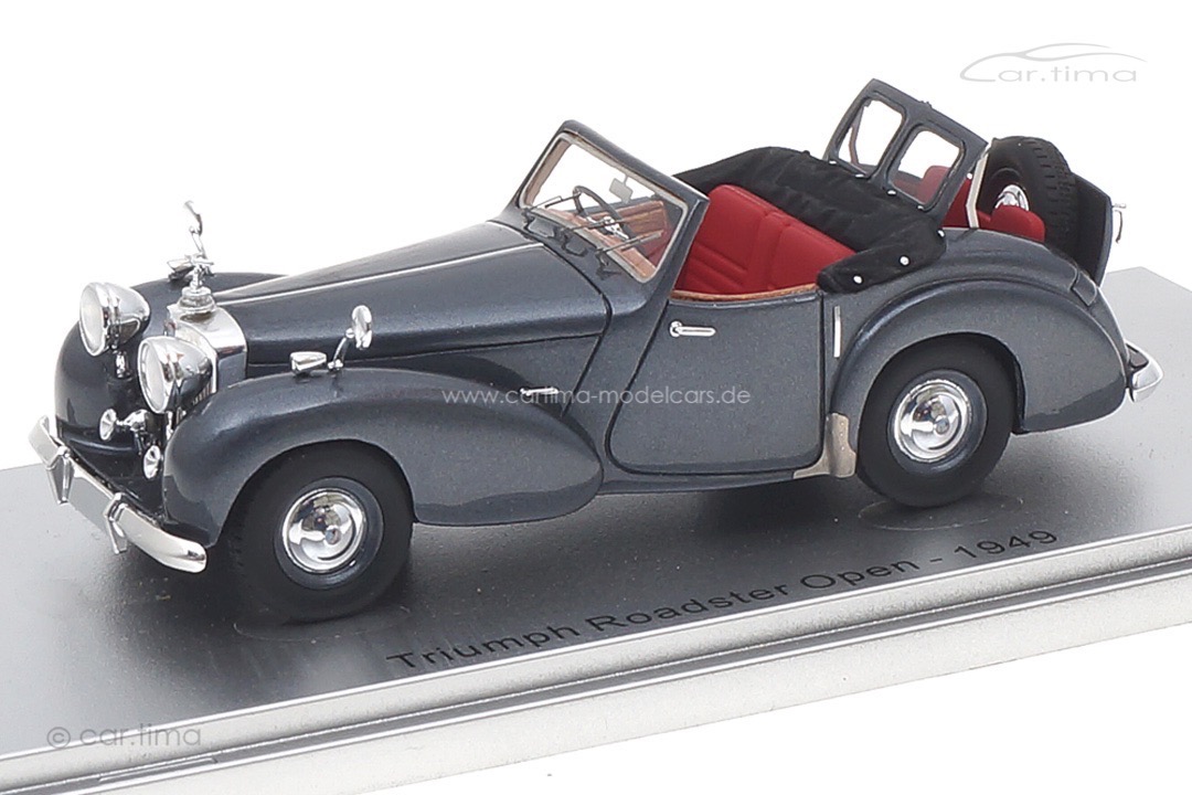 Triumph Roadster Open 1949 grau met. Kess 1:43 KE43057000