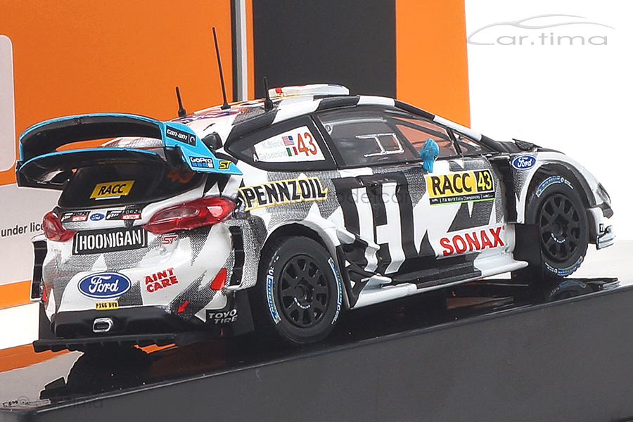 Ford Fiesta WRC Rallye Catalunya 2018 Block/Gelsomino IXO 1:43 RAM688 Ford Fiesta WRC Rallye Catalunya 2018 Block/Gelsomino IXO 1:43 RAM688
