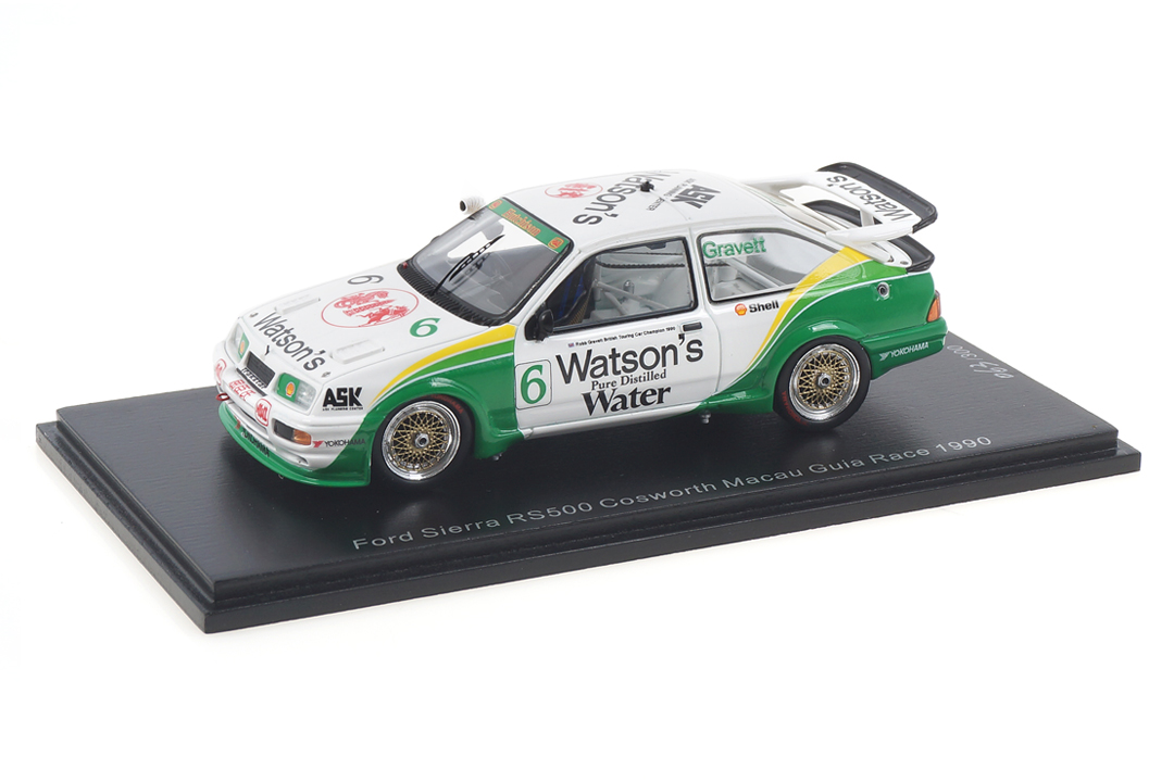 Ford Sierra RS500 Cosworth Macau 1990 Robb Gravett Spark 1:43 SA198