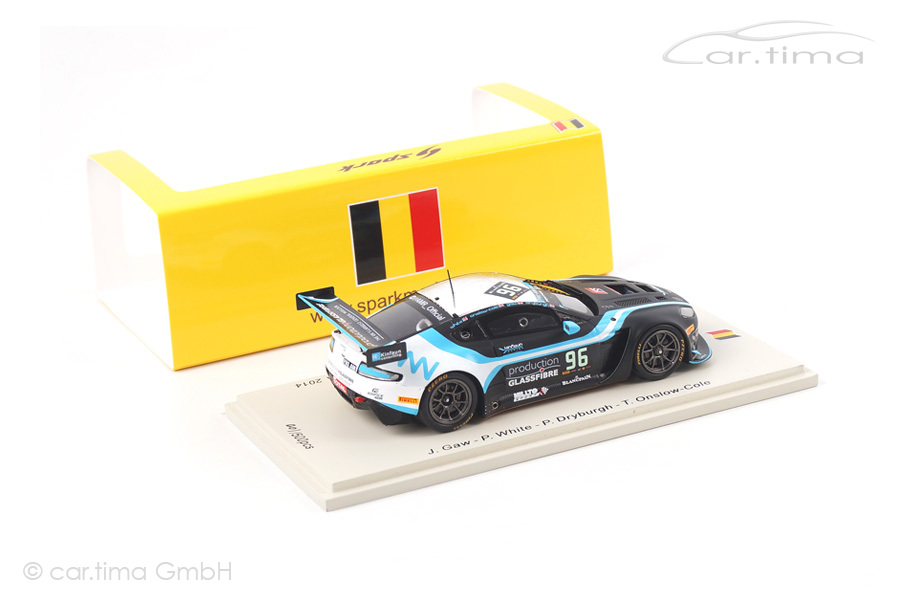 Aston Martin Vantage GT3 24h Spa 2014 Gaw/White/Dryburgh Spark 1:43 SB090 Aston Martin Vantage GT3 24h Spa 2014 Gaw/White/Dryburgh Spark 1:43 SB090