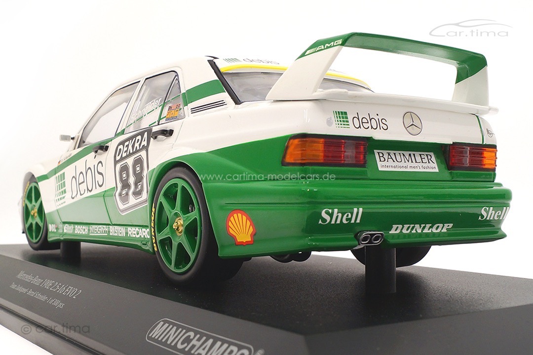 Mercedes-Benz 190E 2.5-16 EVO 2 DTM 1991 Bernd Schneider Minichamps 1:18 155913688