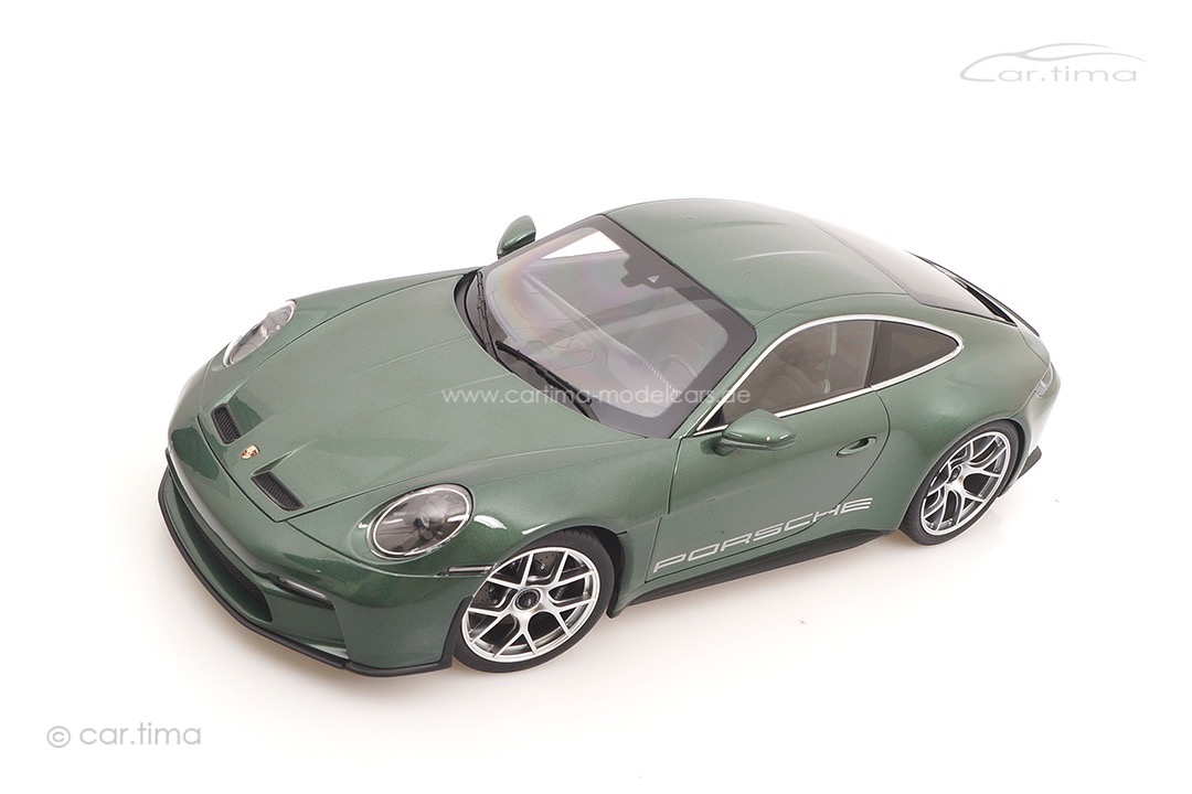 Porsche 911 (992) S/T Malachitgrün Norev 1:12 127552