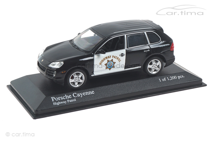 Porsche Cayenne S (957) Highway Patrol Minichamps 1:43 400066291 Porsche Cayenne S (957) Highway Patrol Minichamps 1:43 400066291