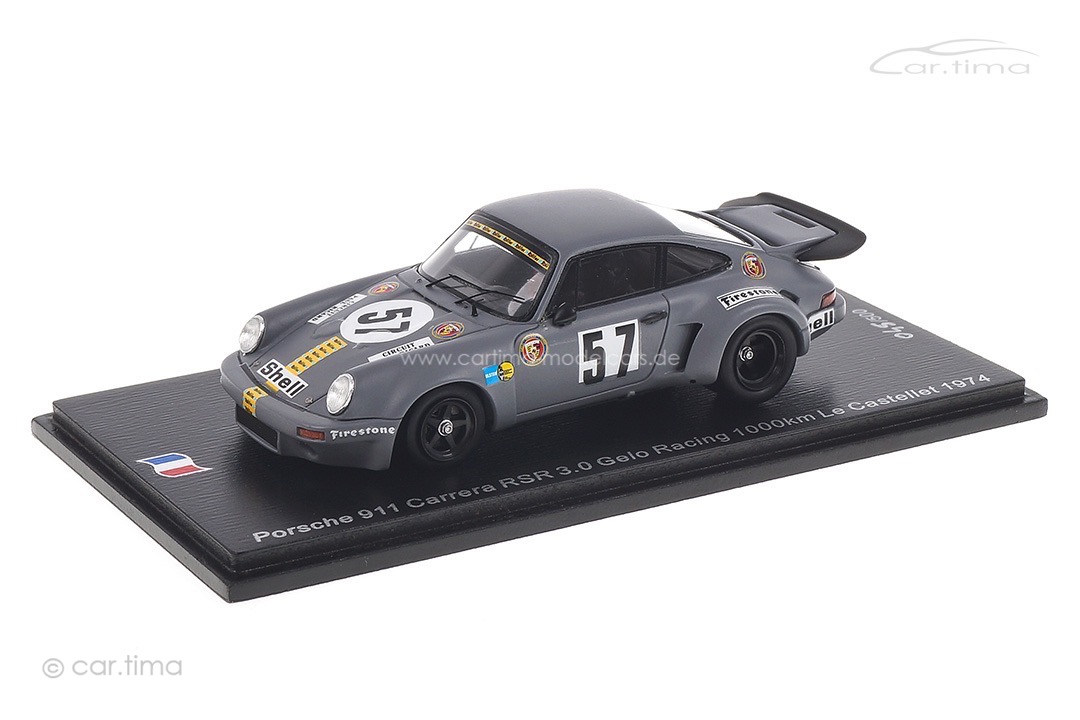Porsche 911 Carrera RSR 3.0 1000 km Le Castellet 1974 Schenken/Stommelen Spark 1:43 SF192