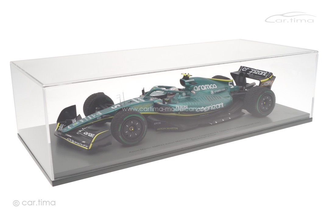 Aston Martin AMR22 GP Emilia Romagna 2022 Sebastian Vettel Spark 1:18 18S760 Aston Martin AMR22 GP Emilia Romagna 2022 Sebastian Vettel Spark 1:18 18S760
