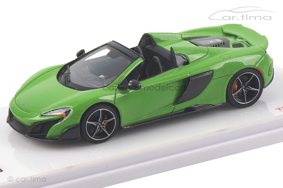 McLaren 675LT Spider Mantis green TSM 1:43 TSM430203 McLaren 675LT Spider Mantis green TSM 1:43 TSM430203