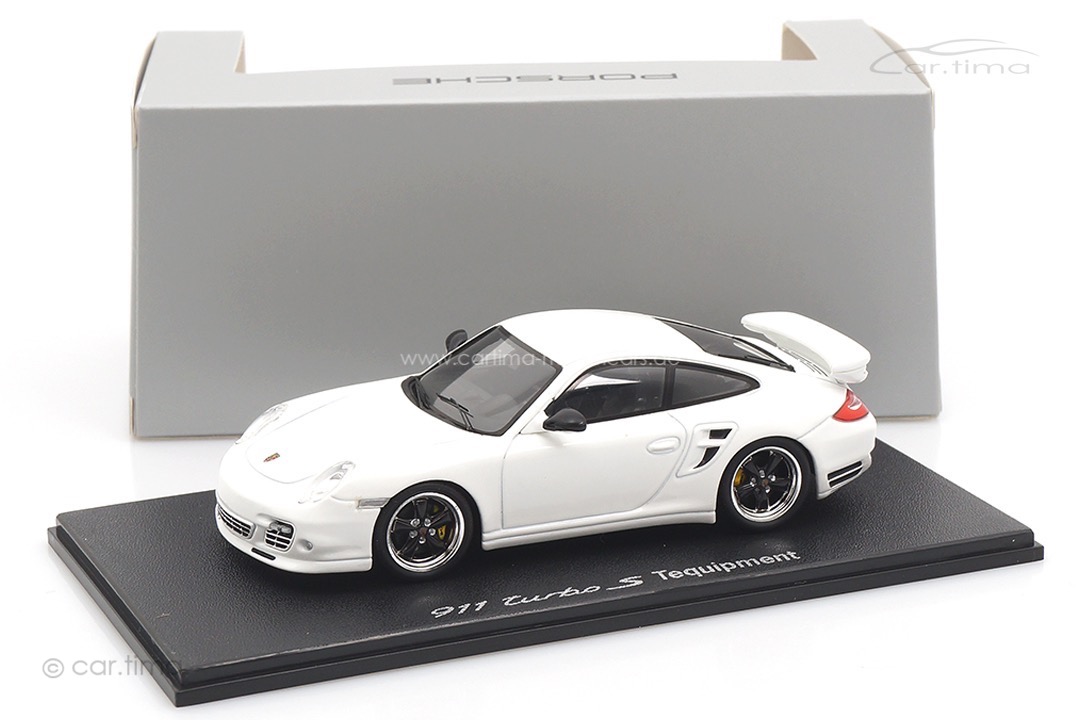 Porsche 911 (997 II) Turbo S Tequipment Weiß Spark 1:43 WAP0200290C