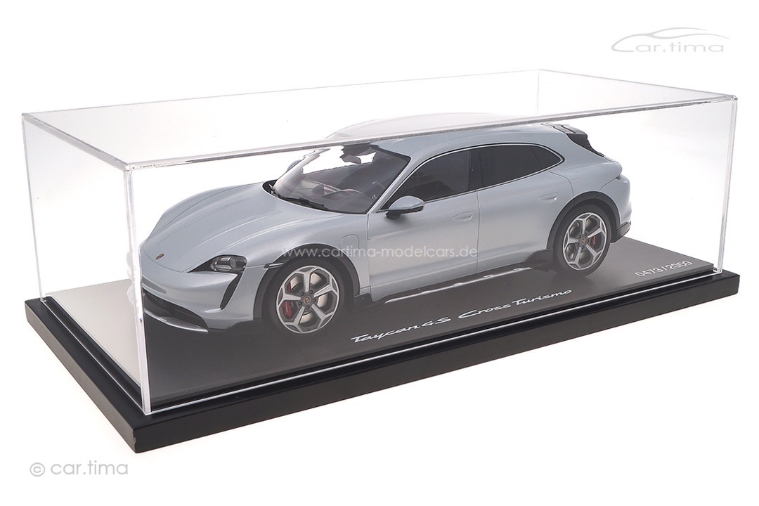 Porsche Taycan 4S Cross Turismo Eisgraumet. Minichamps 1:18 WAP0217840M004