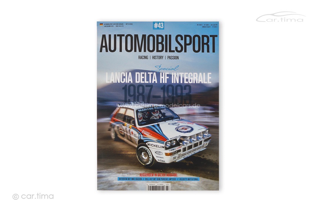 Zeitschrift/Magazine Automobilsport #43 (01/2025) Deutsche Edition M-AMS43-DE
