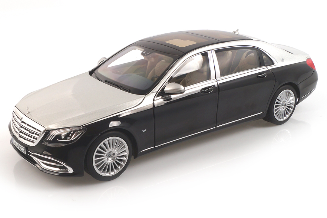 Mercedes-Maybach S650 2018 schwarz met./silber Norev 1:18 183427 Mercedes-Maybach S650 2018 schwarz met./silber Norev 1:18 183427
