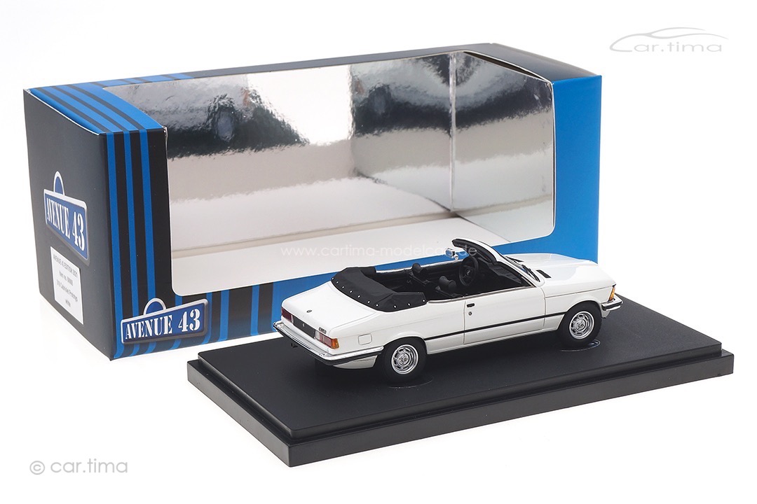 BMW 316 Cabriolet Karmann Prototyp 1975 weiß Avenue43 1:43 60068 BMW 316 Cabriolet Karmann Prototyp 1975 weiß Avenue43 1:43 60068
