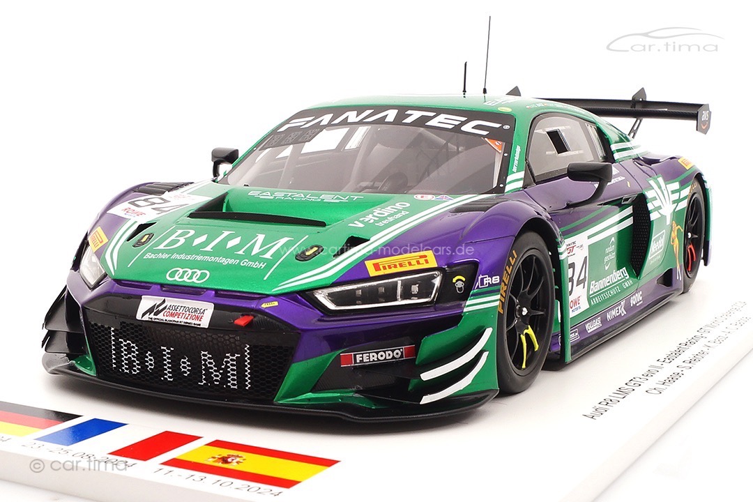 Audi R8 LMS GT3 evo II GT World Challenge 2024 Eastalent Racing Spark 1:18 FF039