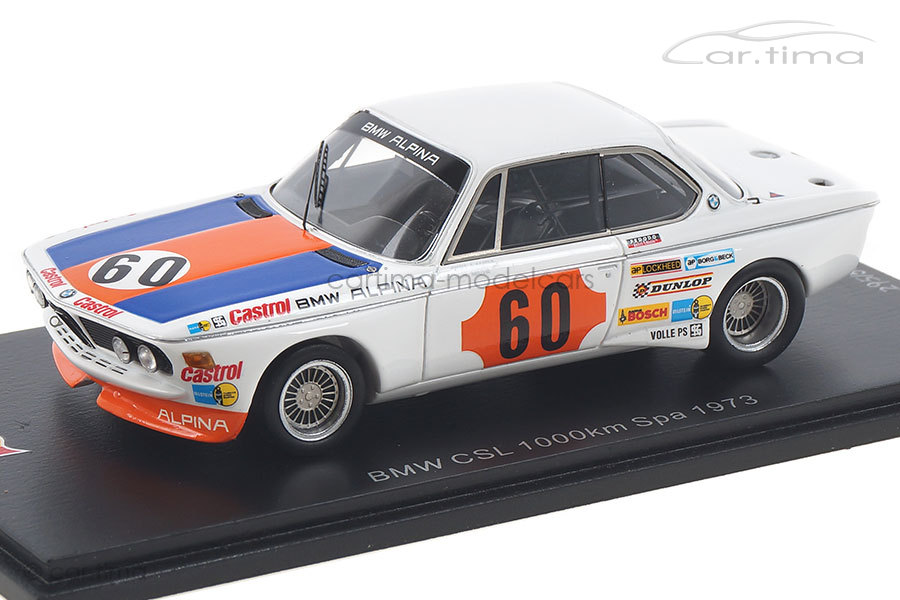 BMW 3.0 CSL 1000 km Spa 1973 Lauda/Stuck Spark 1:43 SB227 BMW 3.0 CSL 1000 km Spa 1973 Lauda/Stuck Spark 1:43 SB227