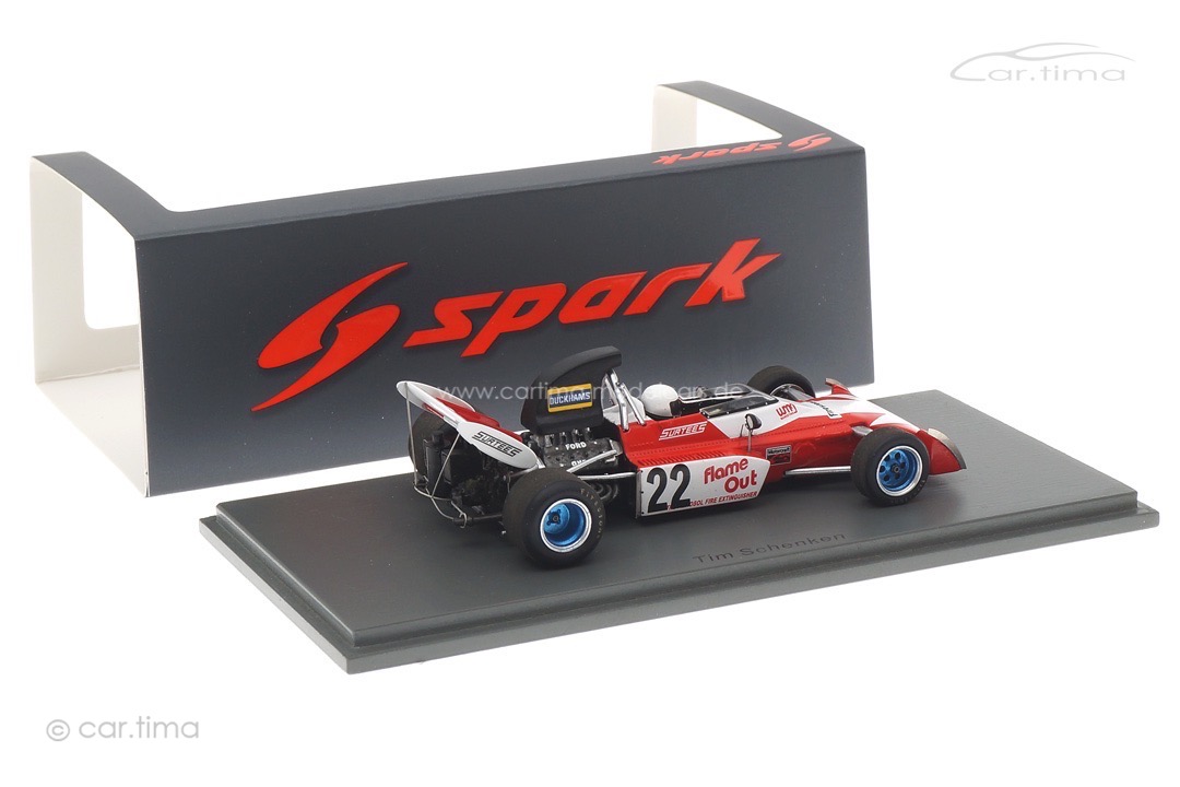 Surtees TS9B GP Großbritannien 1972 Tim Schenken Spark 1:43 S3995 Surtees TS9B GP Großbritannien 1972 Tim Schenken Spark 1:43 S3995