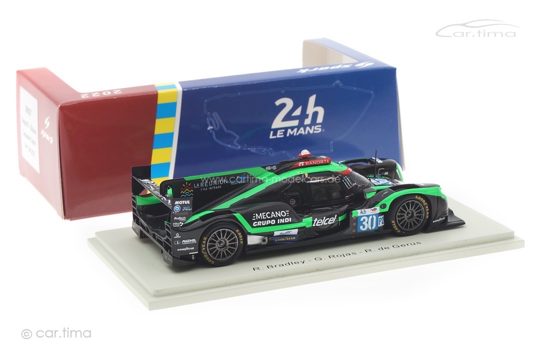 Oreca 07-Gibson 24h Le Mans 2022 Bradley/Rojas/de Gerus Spark 1:43 S8627