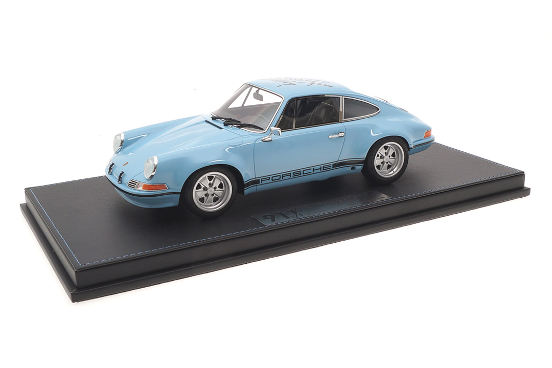 Porsche 911 S/T-Specification Gulfblau Originalsignatur Gijs van Lennep car.tima 1:18 CAR01822003-SIG