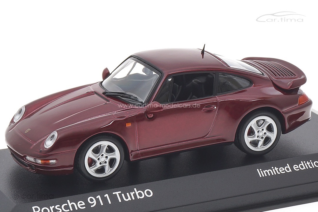 Porsche 911 (993) Turbo 1995 Arenarot met. Minichamps 1:43 943069206