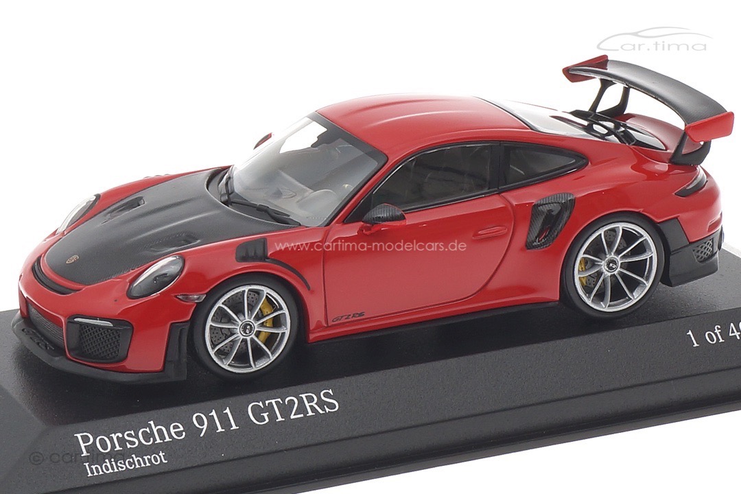 Porsche 911 (991 II) GT2 RS Indischrot Minichamps 1:43 410067238 Porsche 911 (991 II) GT2 RS Indischrot Minichamps 1:43 410067238