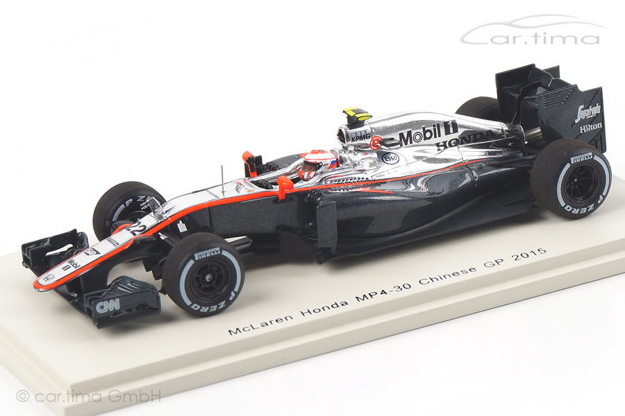McLaren Honda MP4-30 GP China 2015 Jenson Button Spark 1:43 S4614