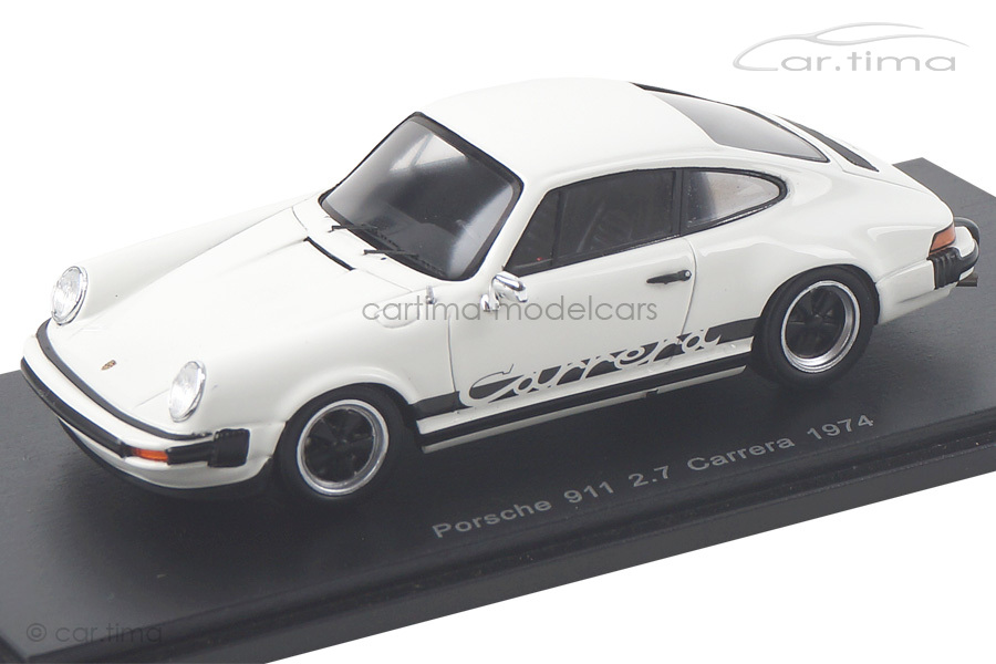 Porsche 911 Carrera 2.7 Grandprix-weiß Spark 1:43 S4997 Porsche 911 Carrera 2.7 Grandprix-weiß Spark 1:43 S4997