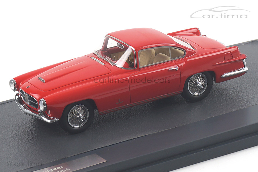 Jaguar XK140 Coupe Ghia Coupe 1955 rot Matrix Scale Models 1:43 MX41001-012 Jaguar XK140 Coupe Ghia Coupe 1955 rot Matrix Scale Models 1:43 MX41001-012