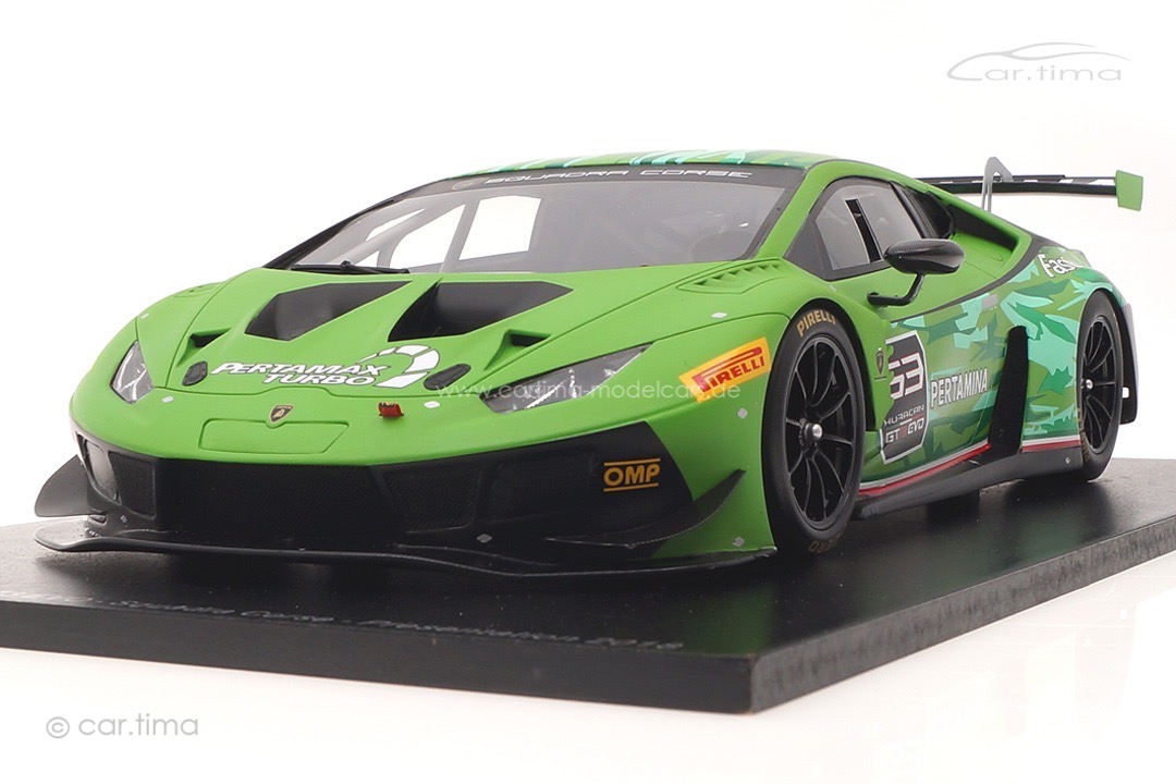 Lamborghini Huracán GT3 Evo Präsentation 2018 Spark 1:18 18S527