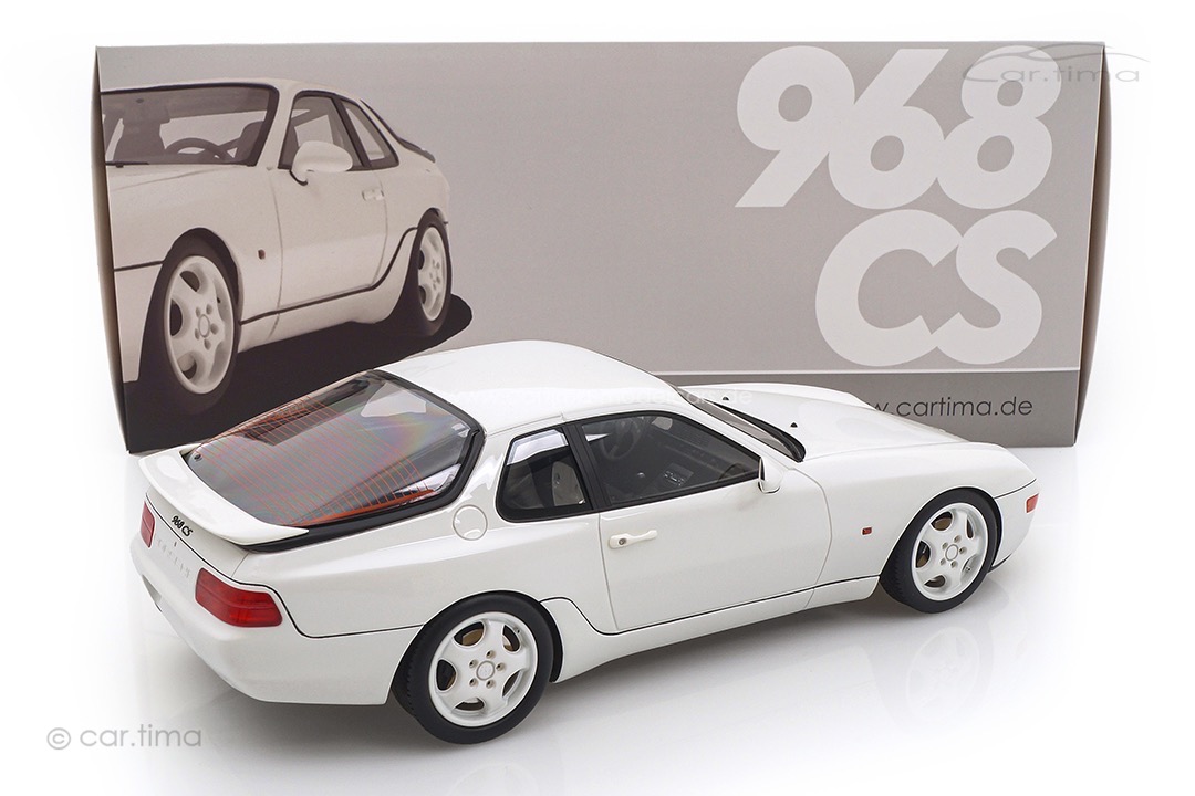 Porsche 968 CS Grandprix-white car.tima 1:18 CAR01825017