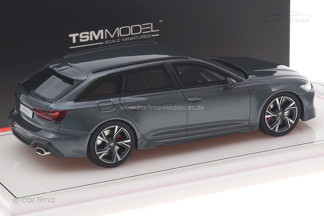 Audi RS6 Avant Daytonagrau TSM 1:43 TSM430536 Audi RS6 Avant Daytonagrau TSM 1:43 TSM430536