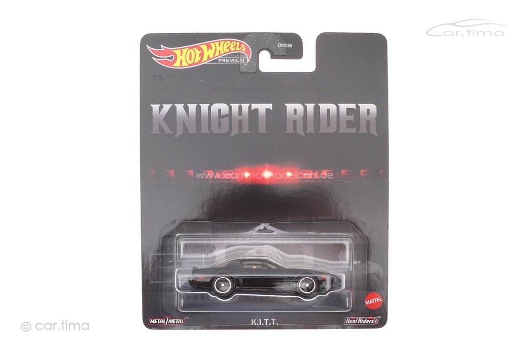 Knight Rider K.I.T.T. Retro Entertainment Premium Real Riders Hot Wheels 1:64 DMC55-GRL67