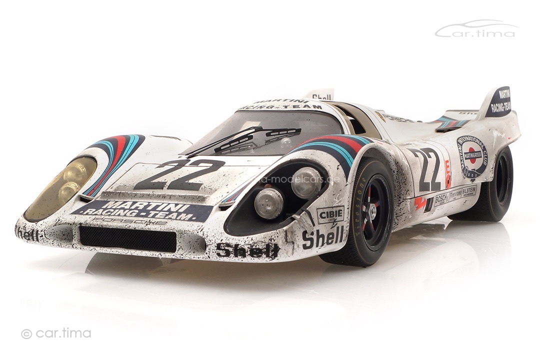 Porsche 917 Winner 24h Le Mans 1971 Marko/van Lennep car.tima FINISH LINE inkl. Vitrine Porsche 917 Winner 24h Le Mans 1971 Marko/van Lennep car.tima FINISH LINE inkl. Vitrine