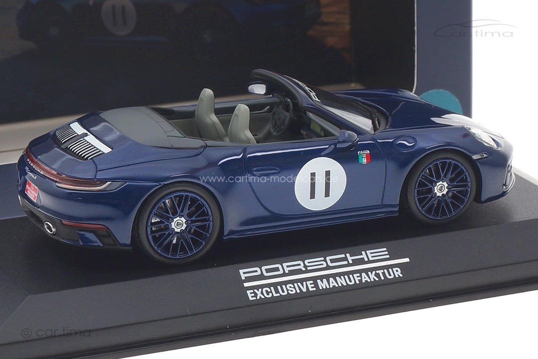 Porsche 911 (992) Carrera S Panamericana Enzianblau Minichamps 1:43 WAP0200460SCAR Porsche 911 (992) Carrera S Panamericana Enzianblau Minichamps 1:43 WAP0200460SCAR