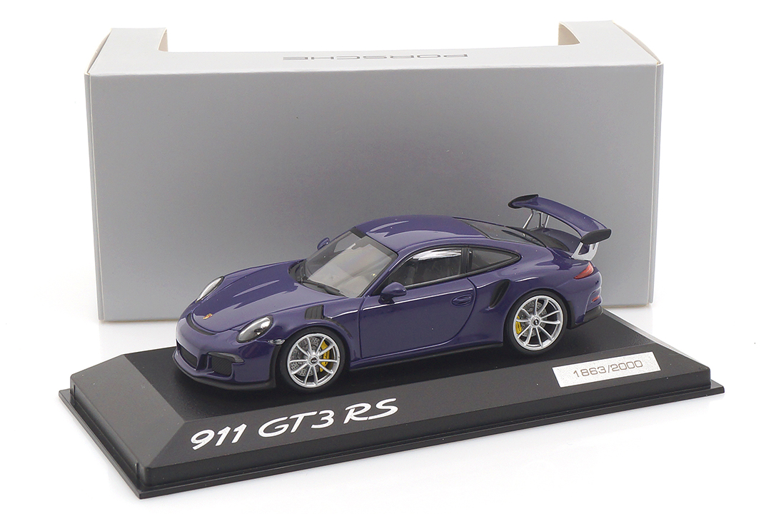 Porsche 911 (991) GT3 RS Ultraviolett Minichamps 1:43 WAP0200310E