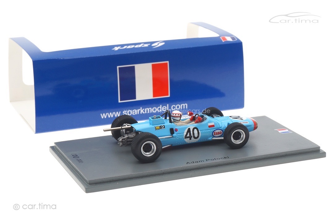 Matra MS5 Vainqueur Rouen F3 1968 Adam Potocki Spark 1:43 SF289 Matra MS5 Vainqueur Rouen F3 1968 Adam Potocki Spark 1:43 SF289