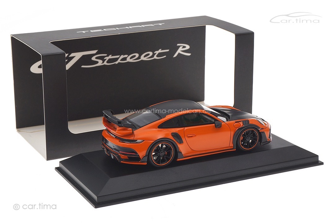 TECHART GTstreet R (Basis 992 Turbo) Gulforange TECHART Collection 1:43 092.992.143.004 TECHART GTstreet R (Basis 992 Turbo) Gulforange TECHART Collection 1:43 092.992.143.004