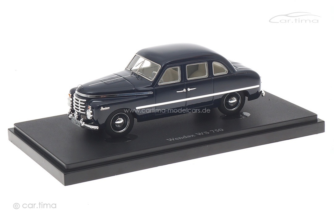 Wendax WS 750 1950 dunkelblau autocult 1:43 02029 Wendax WS 750 1950 dunkelblau autocult 1:43 02029