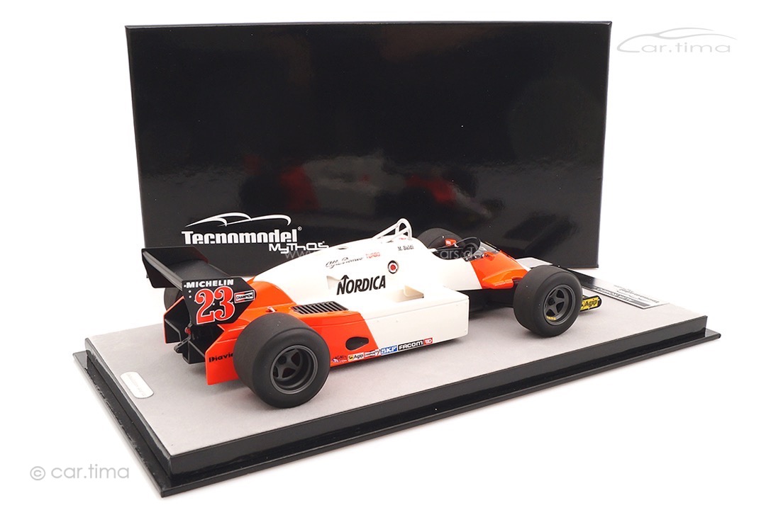 Alfa Romeo F1 183T GP Monaco 1983 Mauro Baldi Tecnomodel 1:18 TM18-230C