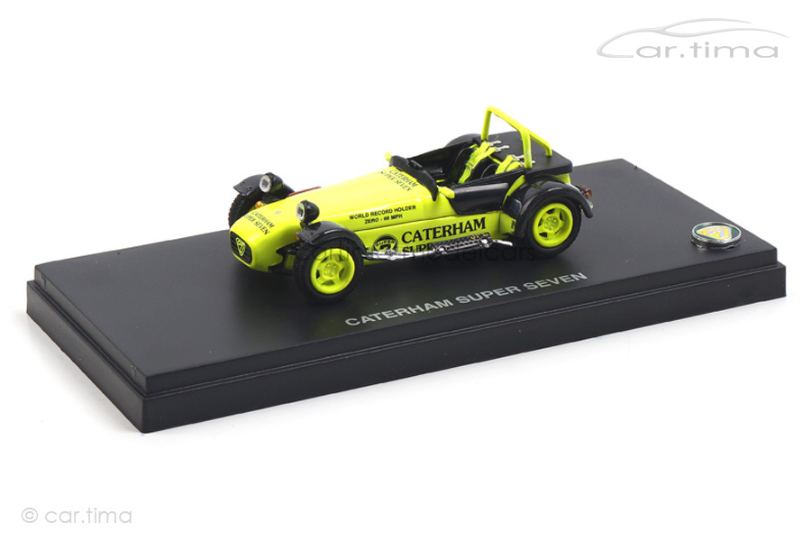 Caterham Super Seven JPE gelb Kyosho 1:43 03156Y Caterham Super Seven JPE gelb Kyosho 1:43 03156Y