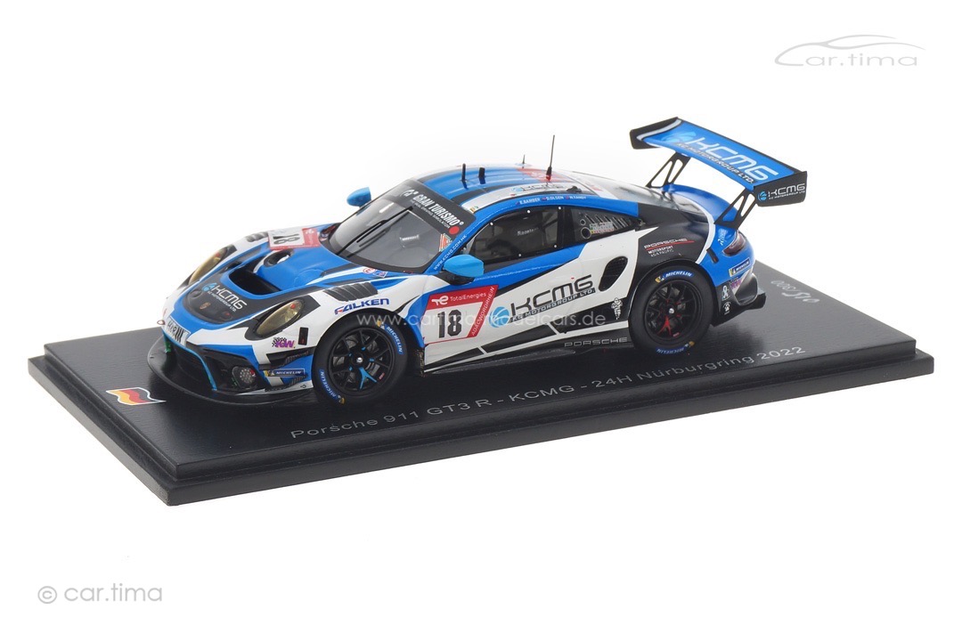 Porsche 911 GT3 R 24h Nürburgring 2022 Olsen/Bamber/Tandy Spark 1:43 SG860
