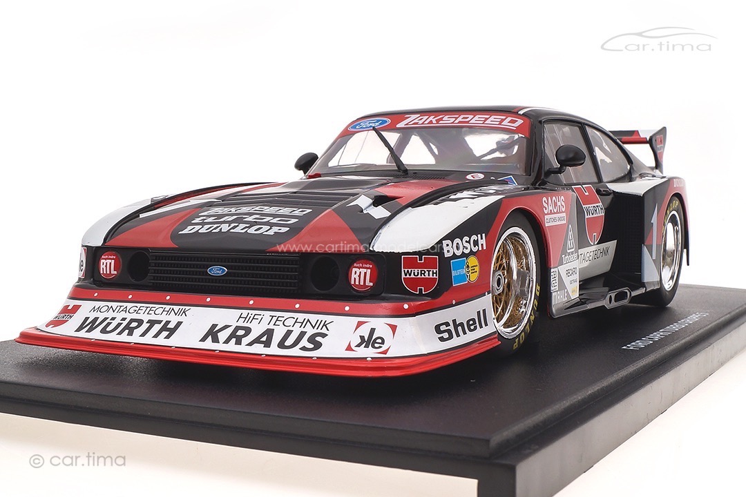 Ford Capri Turbo Gruppe 5 DRM 1980 Klaus Ludwig Werk83 1:18 W1804004 Ford Capri Turbo Gruppe 5 DRM 1980 Klaus Ludwig Werk83 1:18 W1804004
