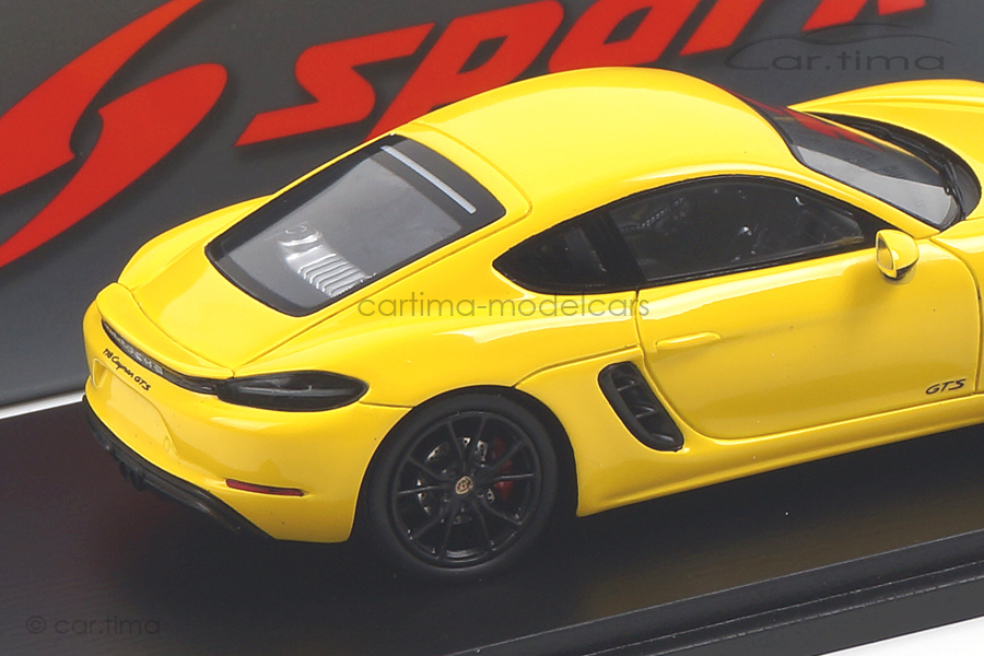 Porsche 718 Cayman GTS Racinggelb Spark 1:43 S7618