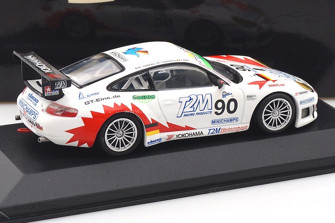 Porsche 911 (996) GT3 RS 1000 km Spa 2004 Ickx/Rabineau/Tinseau Minichamps 1:43 400046980