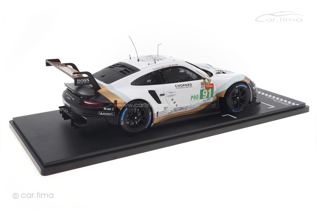 Porsche 911 (991) RSR 24h Le Mans 2019 Lietz/Bruni/Makowiecki IXO 1:18 LEGT18023