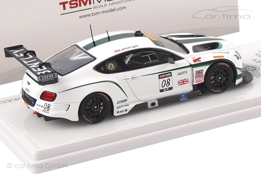 Bentley Continental GT3 Sonoma GP 2014 Leitzinger TSM 1:43 TSM154318 Bentley Continental GT3 Sonoma GP 2014 Leitzinger TSM 1:43 TSM154318