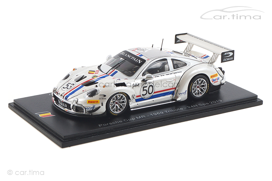 Porsche 911 GT3 Cup MR 24h Spa 2019 Deman/Duez/Lemerat Spark 1:43 SB276 Porsche 911 GT3 Cup MR 24h Spa 2019 Deman/Duez/Lemerat Spark 1:43 SB276