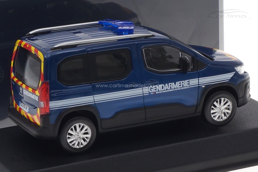 Peugeot Rifter 2019 Gendarmerie - Outremer Norev 1:43 479064 Peugeot Rifter 2019 Gendarmerie - Outremer Norev 1:43 479064