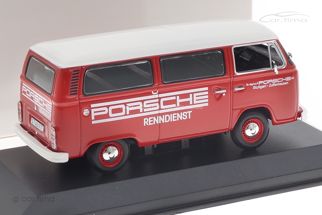 Volkswagen T2 Transporter Porsche Renndienst Minichamps 1:43 943053004 Volkswagen T2 Transporter Porsche Renndienst Minichamps 1:43 943053004