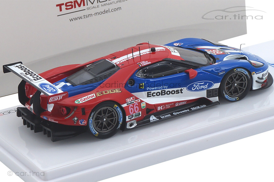 Ford GT Winner GTLM 24h Daytona 2017 Bourdais/Hand/Müller TSM 1:43 TSM430264 Ford GT Winner GTLM 24h Daytona 2017 Bourdais/Hand/Müller TSM 1:43 TSM430264