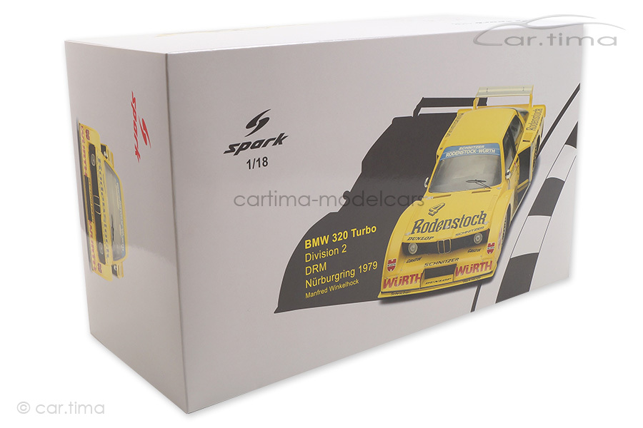 BMW 320 Turbo DRM Nürburgring 1979 Winkelhock Spark 1:18 18S388