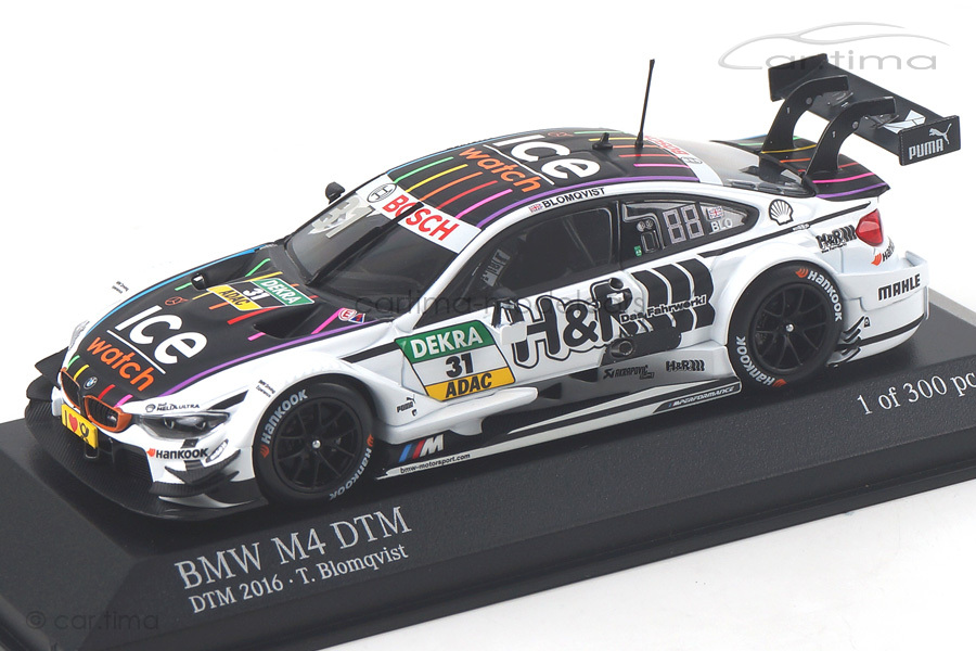 BMW M4 DTM DTM 2016 Blomqvist Minichamps 1:43 410162431 BMW M4 DTM DTM 2016 Blomqvist Minichamps 1:43 410162431